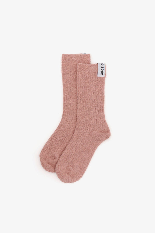 Cosy Socks - 100% Recycled - Muted Pink - AW25