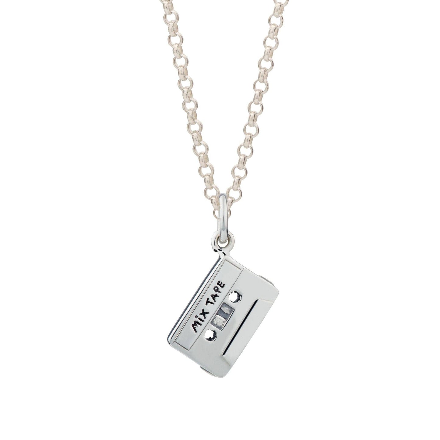 Mix Tape Necklace: Chain: 40-45cm / Sterling Silver