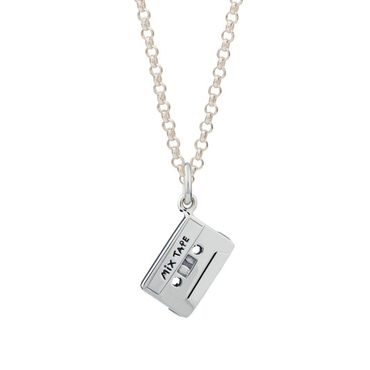 Mix Tape Necklace: Chain: 40-45cm / Sterling Silver