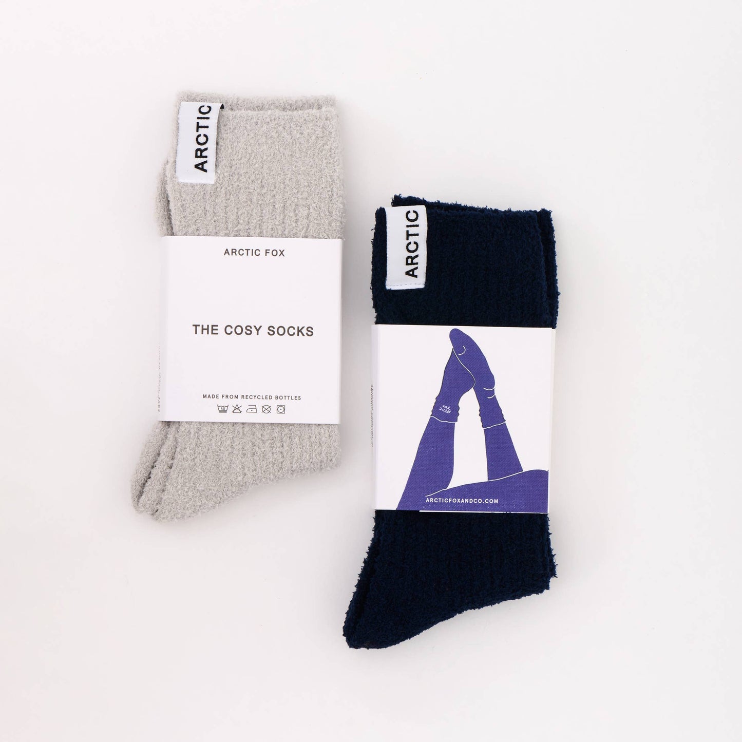 Cosy Socks - 100% Recycled - Dark Grey - AW25