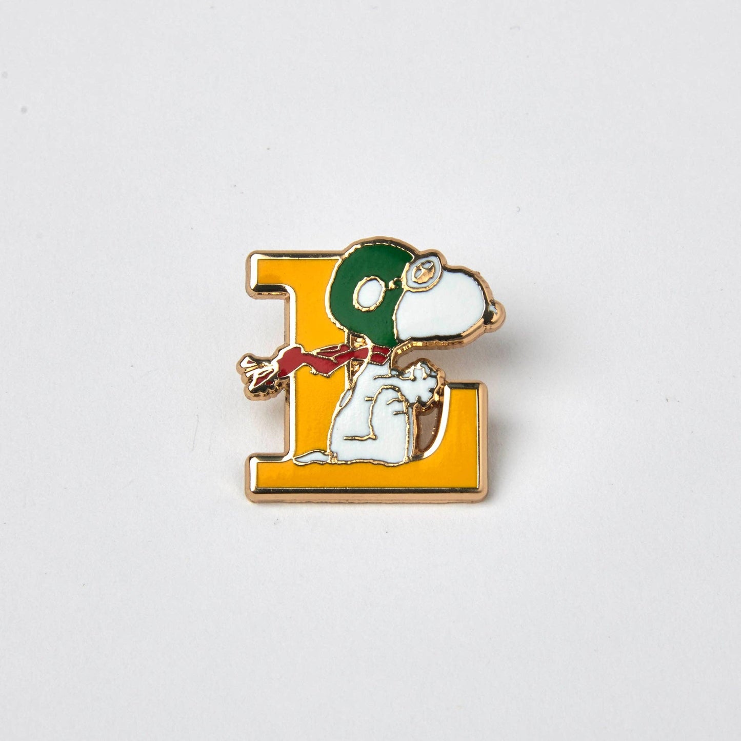 Peanuts Alphabet Pin - L