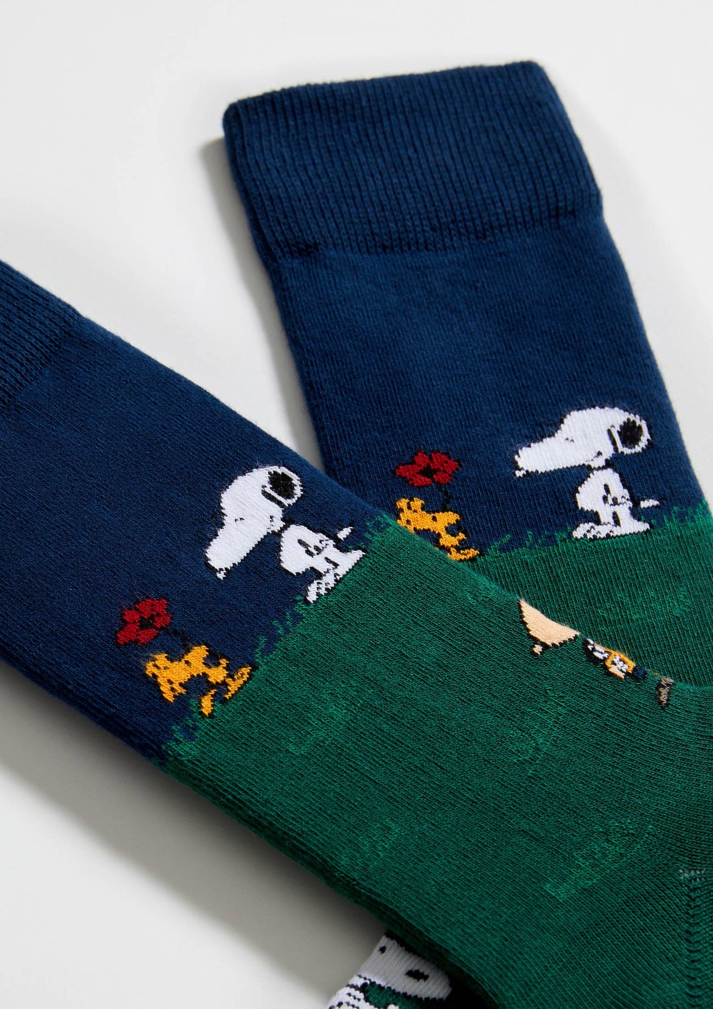 BeSnoopy Friends - 100% Organic Cotton Socks: Green / Intl / 36/40