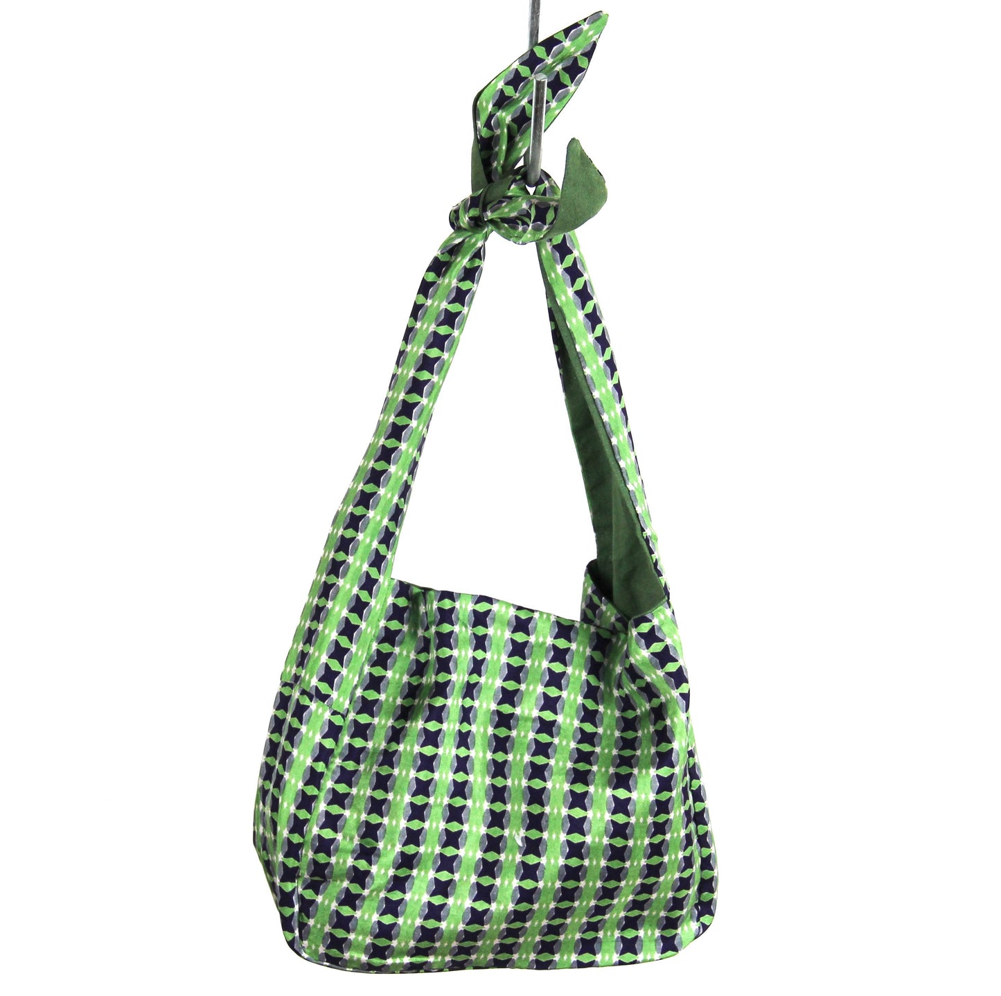 Bobby Bag in Logic Green Silk