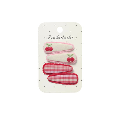 Cherry Dreams Fabric Clip set