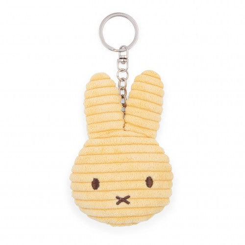 Miffy Buttercream Flat Corduroy Keyring