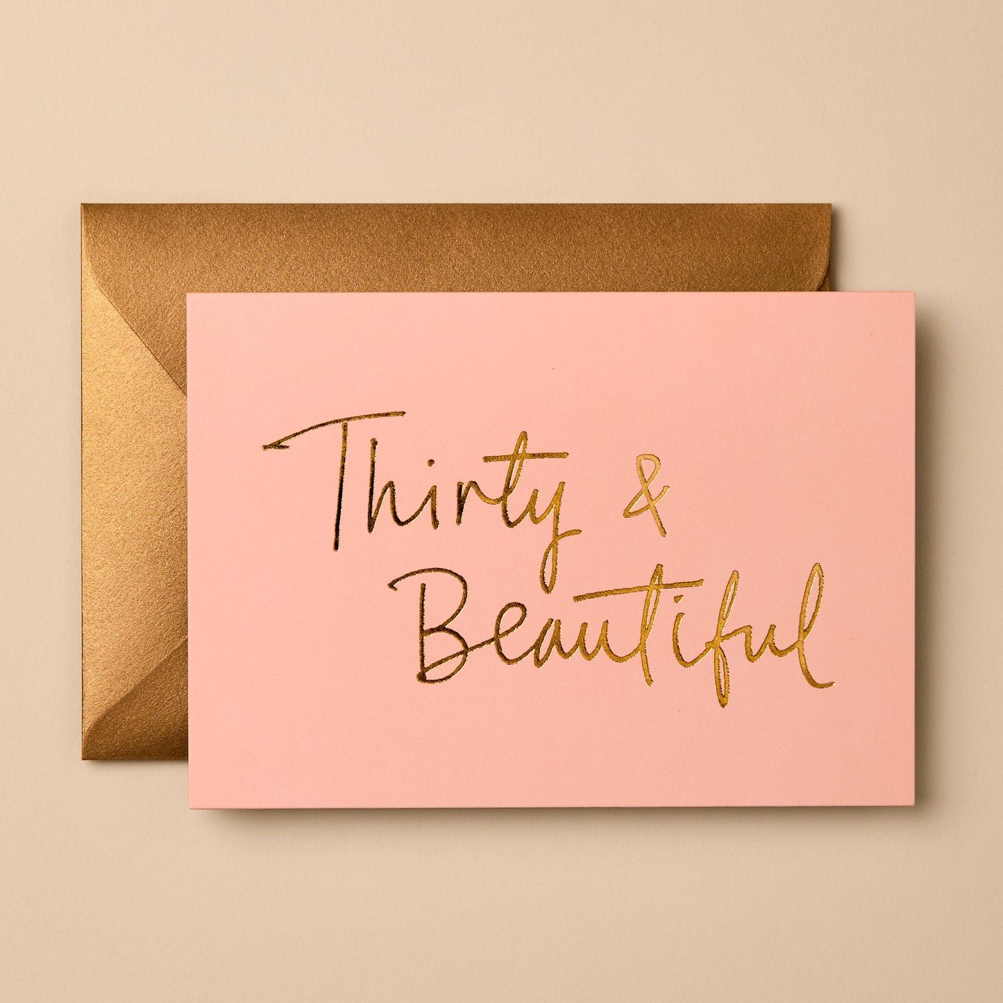 Thirty & Beautiful | Happy Birthday Card | Greeting Card