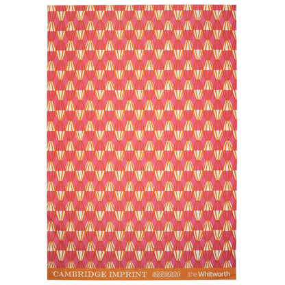 Cambridge Imprint Wrap - Threadwork Bright Pink and Orange