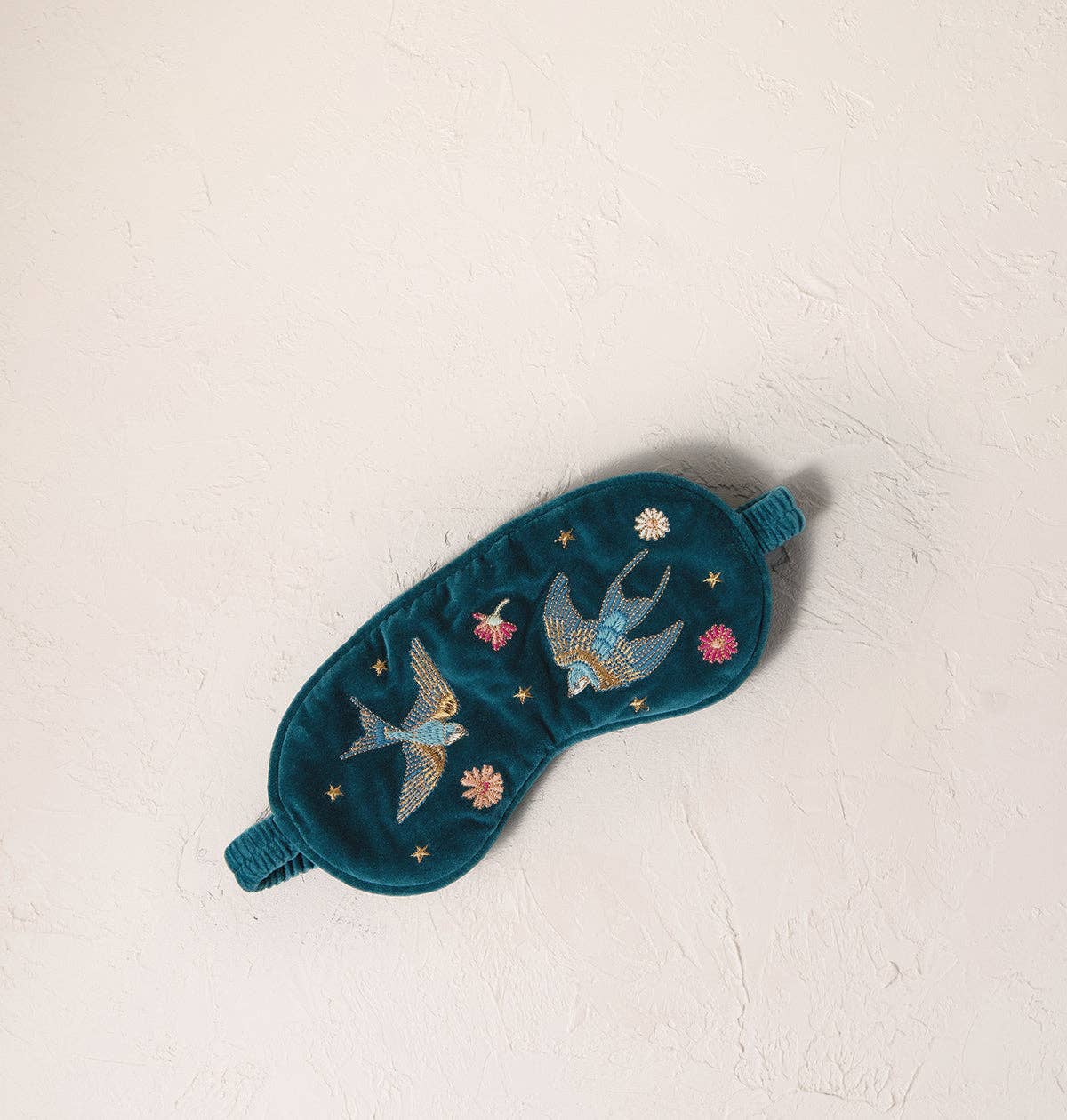 Swallows Eye Mask: Rich Blue / Velvet