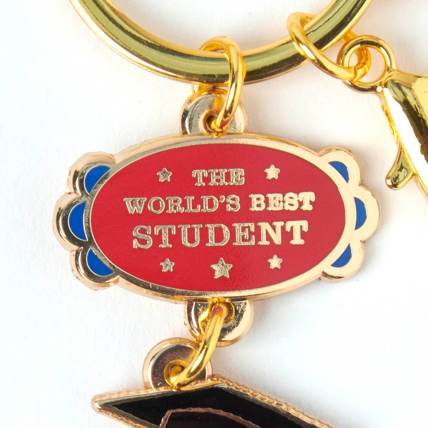 Peanuts World's Best Keyring Student
