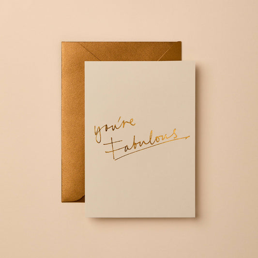You're Fabulous | Friendship Cards | Love Cards