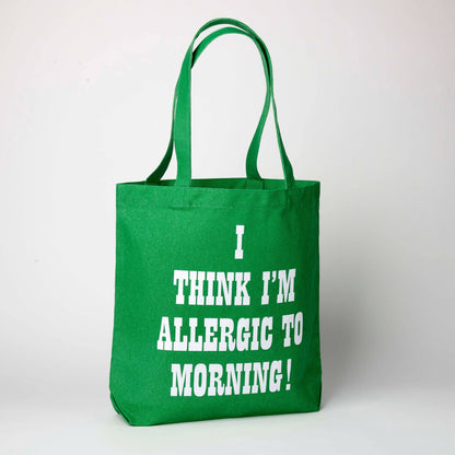 Peanuts Tote - Allergic to Morning!