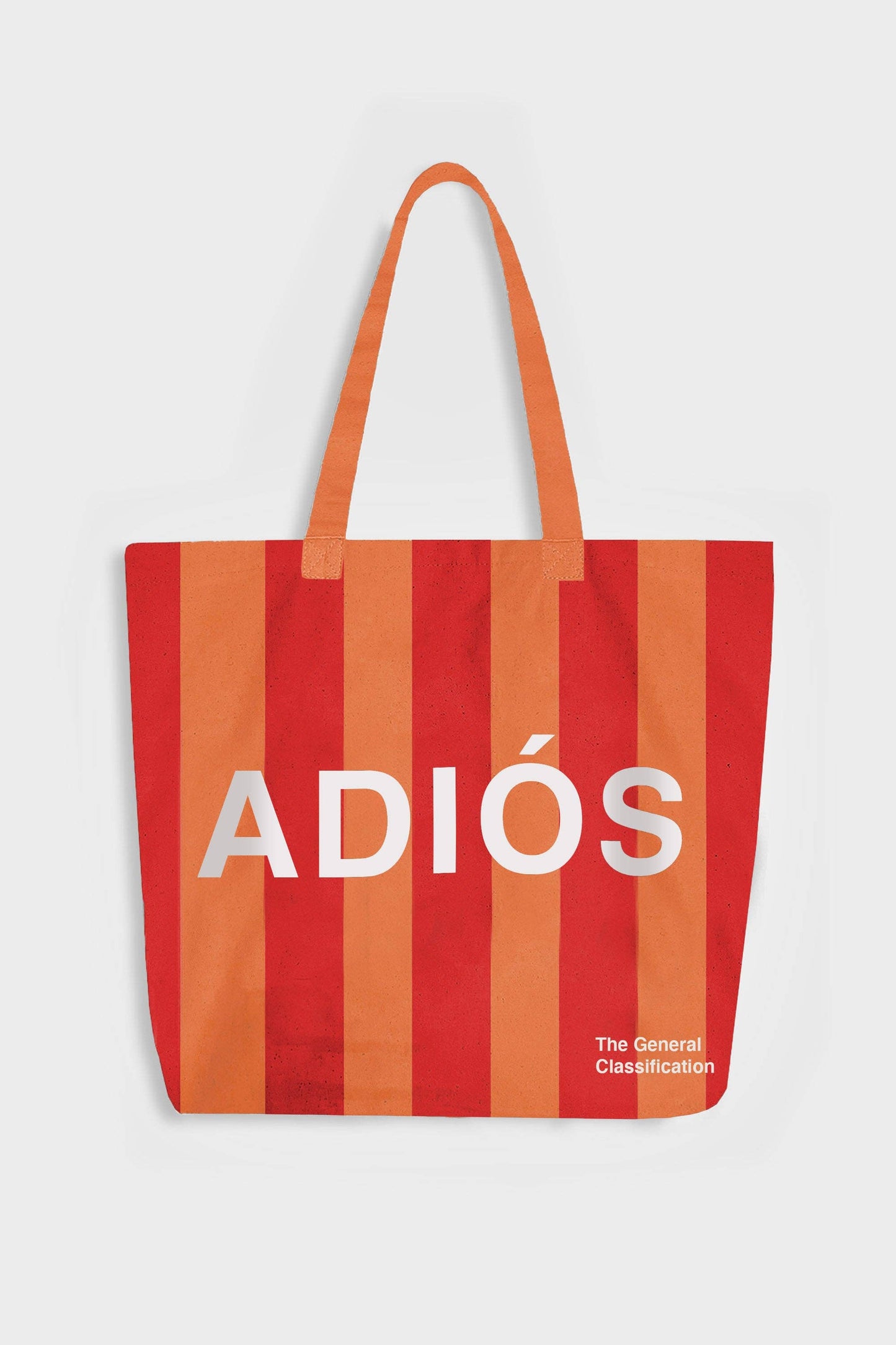 Hola Stripe Tote Bag Orange