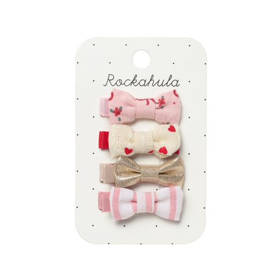 Cutesy Mini Bow Clip Set