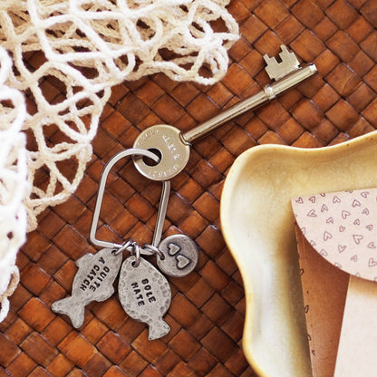 'Sole Mate' Fish Keyring Charm