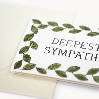 Deepest Sympathy (foiled card)