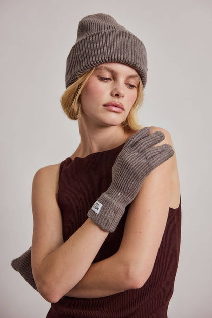 Recycled Bottle Gloves - Dark Grey - AW26