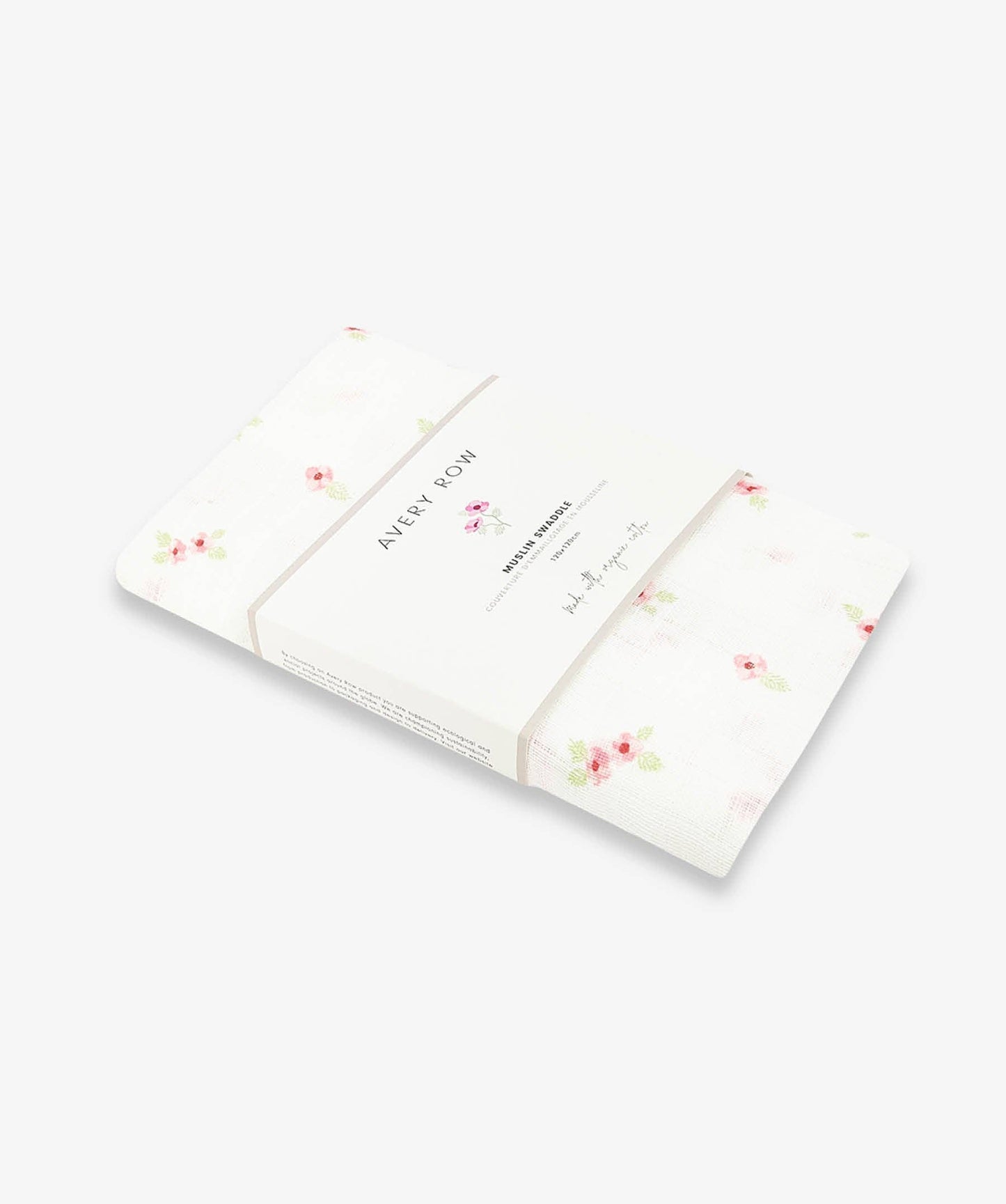 Extra Large Organic Baby Muslins, Single - Anemone