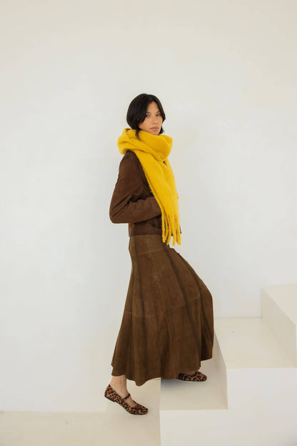 The Stockholm Scarf - 100% Recycled - Frozen Amber - AW24