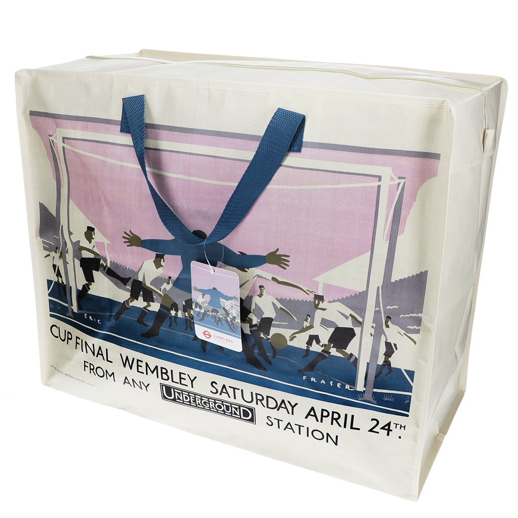 TfL Vintage Poster Cup Final Jumbo Bag