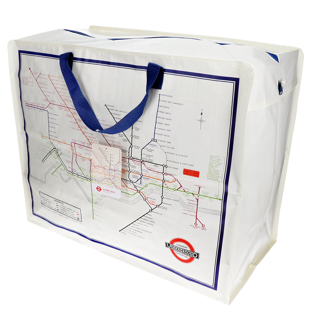 TfL Heritage Tube Map Jumbo Bag