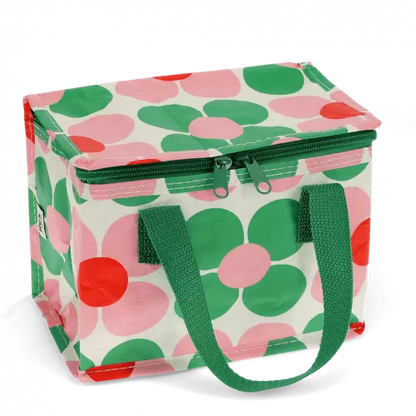 Pink And Green Daisy Lunch Bag