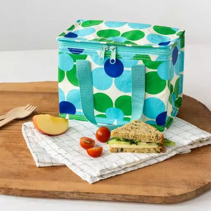 Blue And Green Daisy Lunch Bag