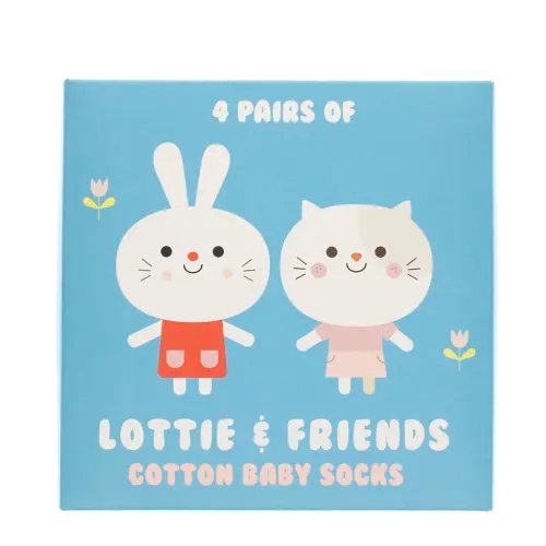 Socks -Set of 4 Lottie and Friends