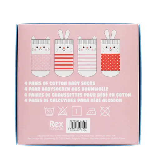 Socks -Set of 4 Lottie and Friends