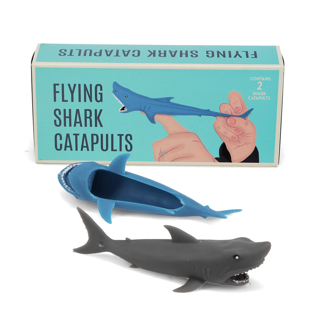 Flying Shark Finger Catapults (Box of 2) – atticusboo