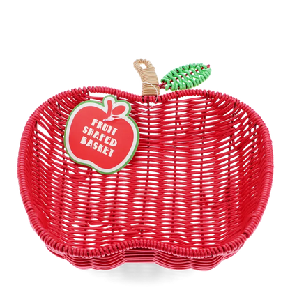 Summer fruit woven basket - Apple