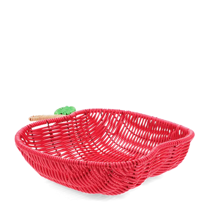 Summer fruit woven basket - Apple