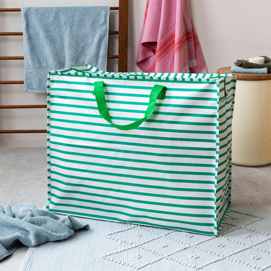Green Stripe Jumbo Bag