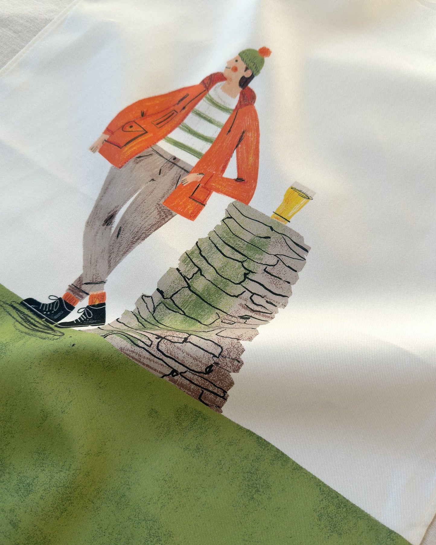 Walk & A Pint Tea Towel