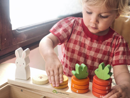 Tender Leaf Toys Counting Carrots - Kids Puzzle