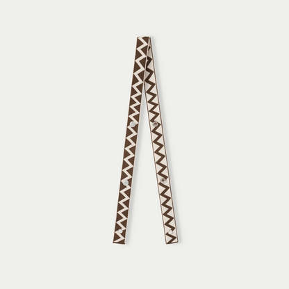 Zigzag Fabric adjustable strap: Red