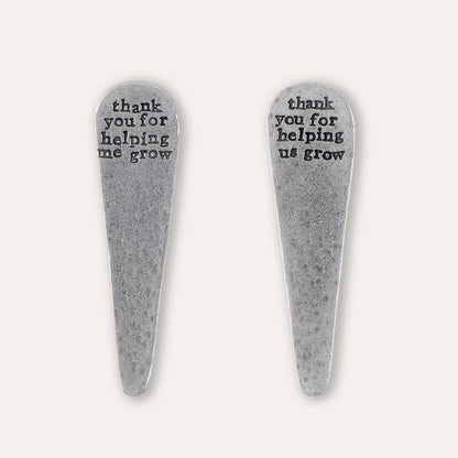 'Thank You For Helping Me Grow' Plant Marker: Thank you for helping me grow