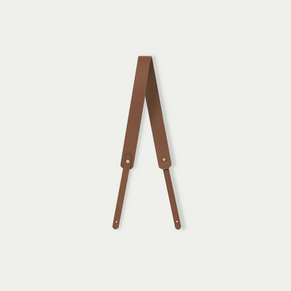 Vegan Leather (PU) shoulder strap - Brown