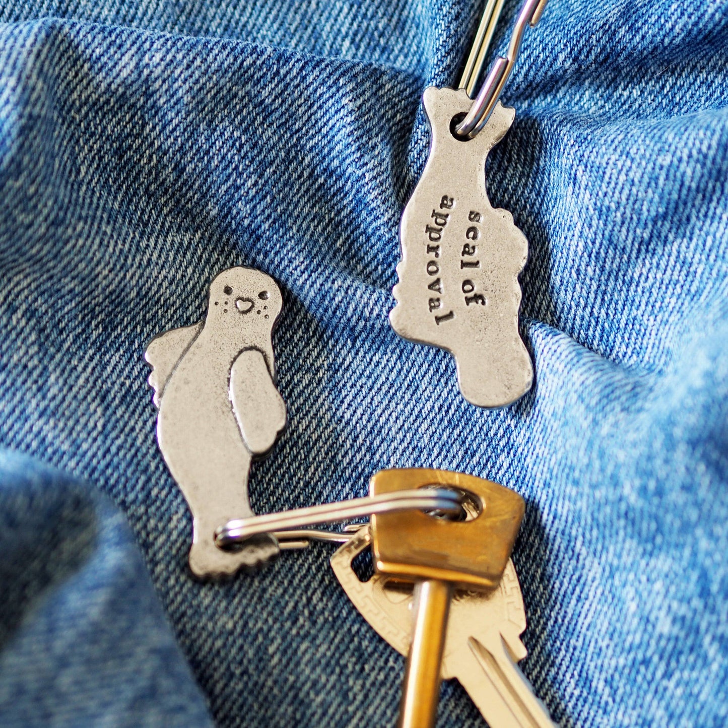 'Seal of Approval' Keyring