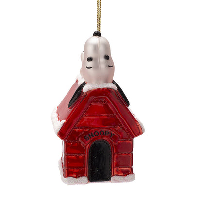 Peanuts Glass Ornament -  Snoopy