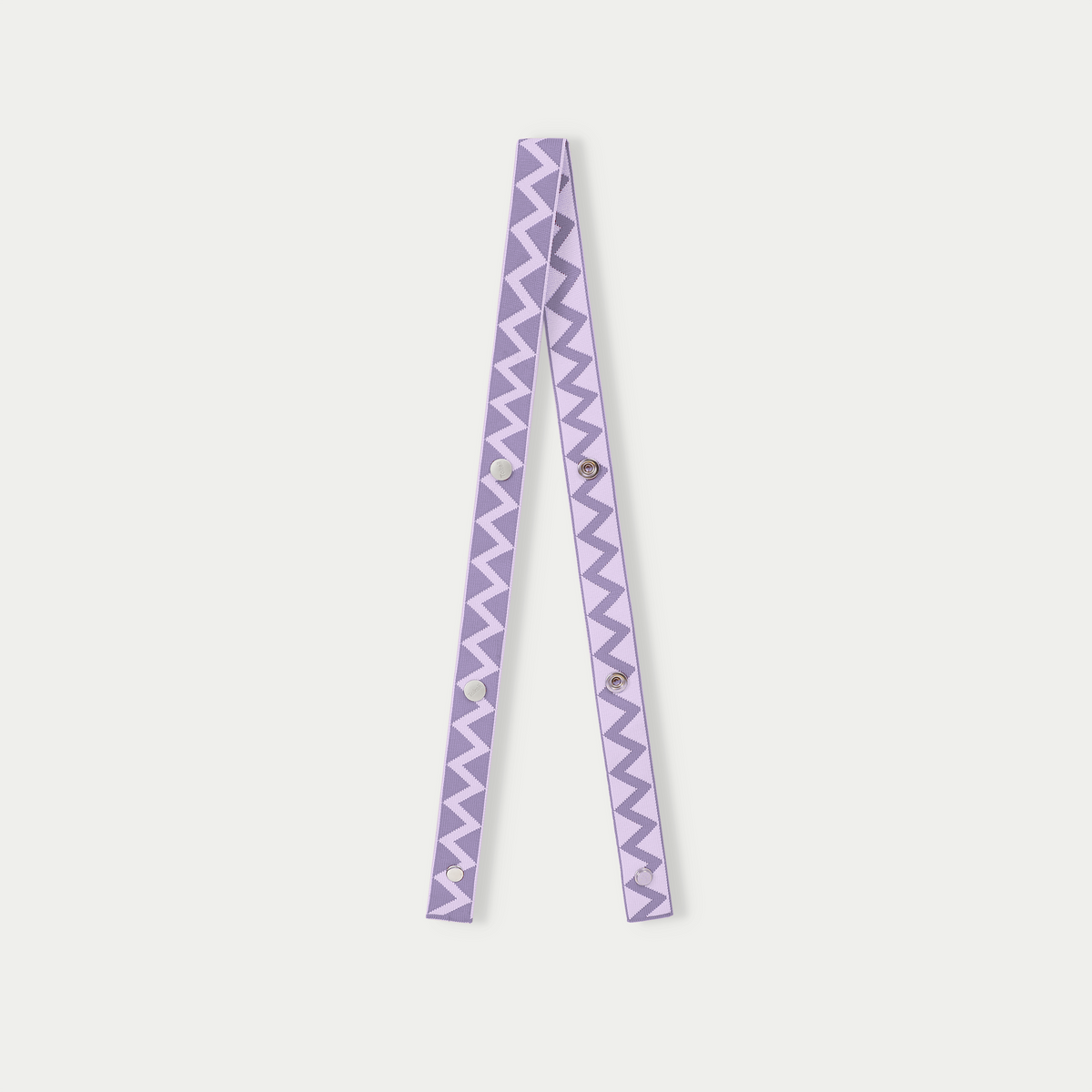 Zigzag Fabric adjustable strap: Red