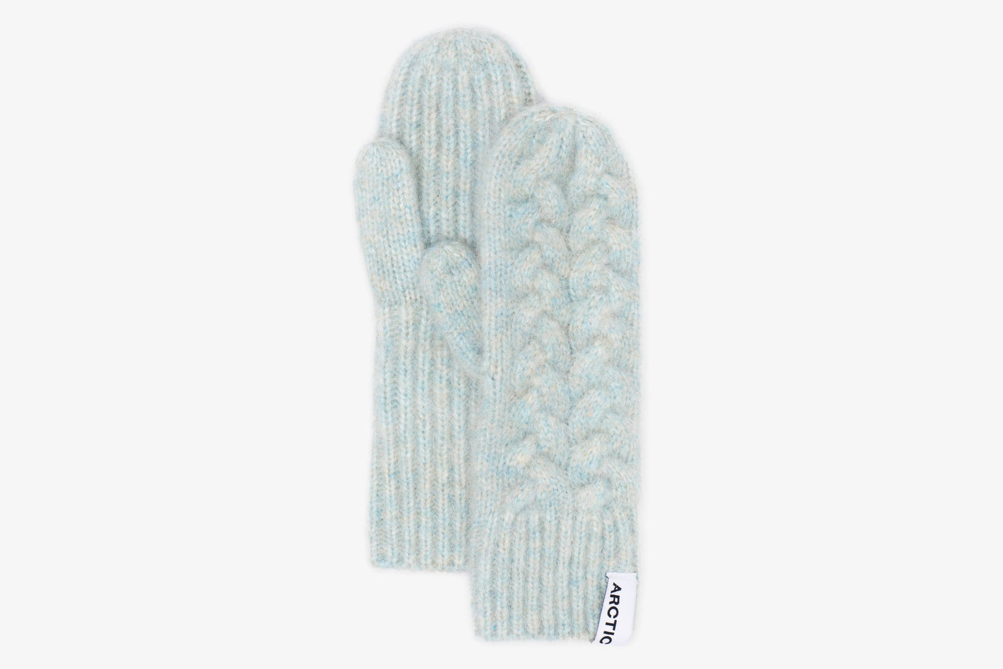 Mohair Mittens - Ocean Mist - AW24