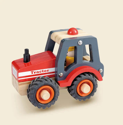 Wooden Tractor