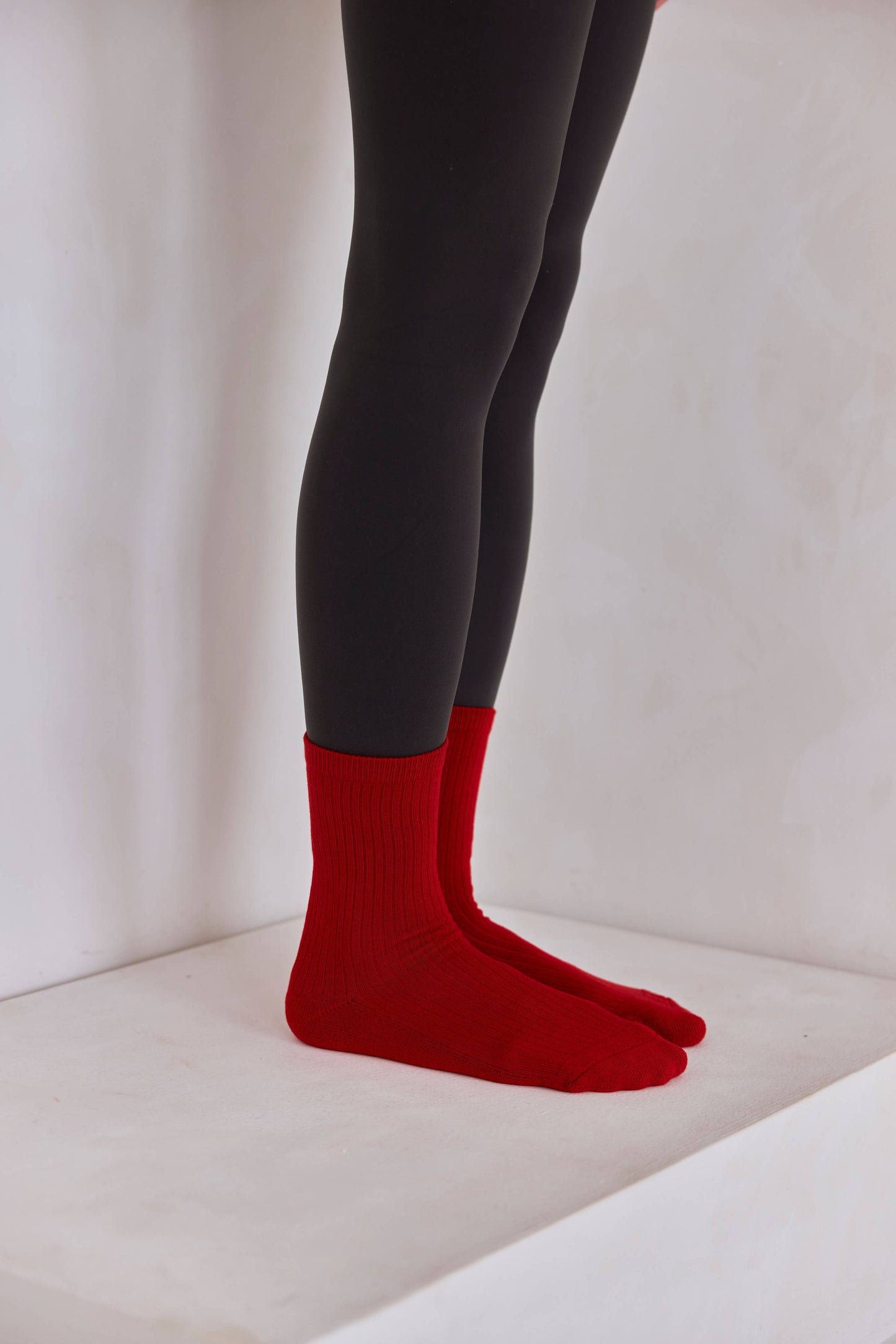 The Everyday Socks - 100% Bamboo - Red - AW25