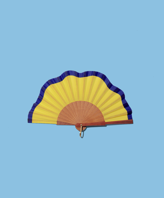 Fluid Shapes MINI  fan 100% handmade in Spain