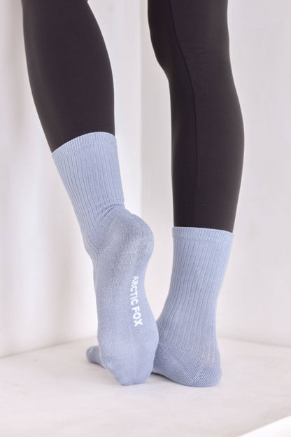 The Everyday Socks - 100% Bamboo - Sky Blue - AW25