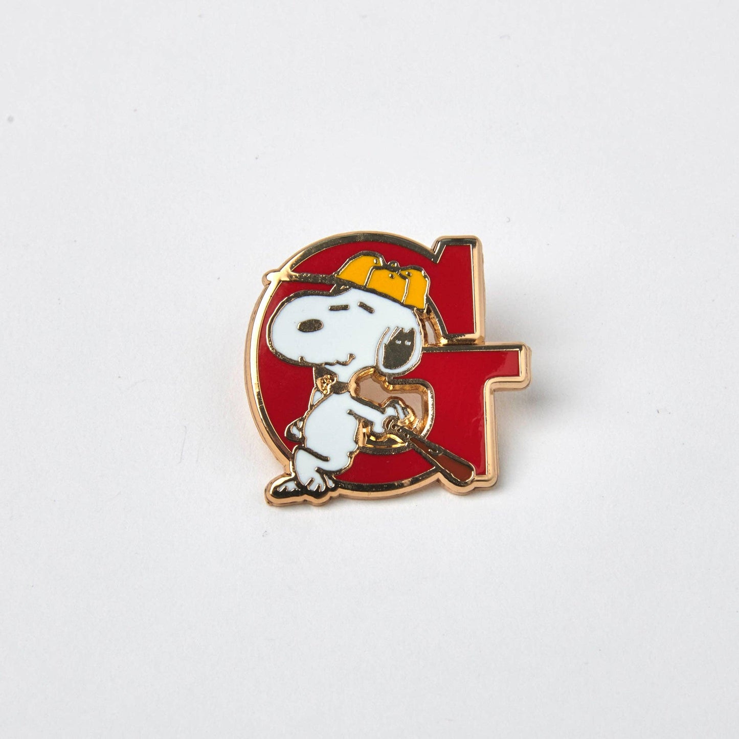 Peanuts Alphabet Pin - G