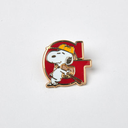 Peanuts Alphabet Pin - G