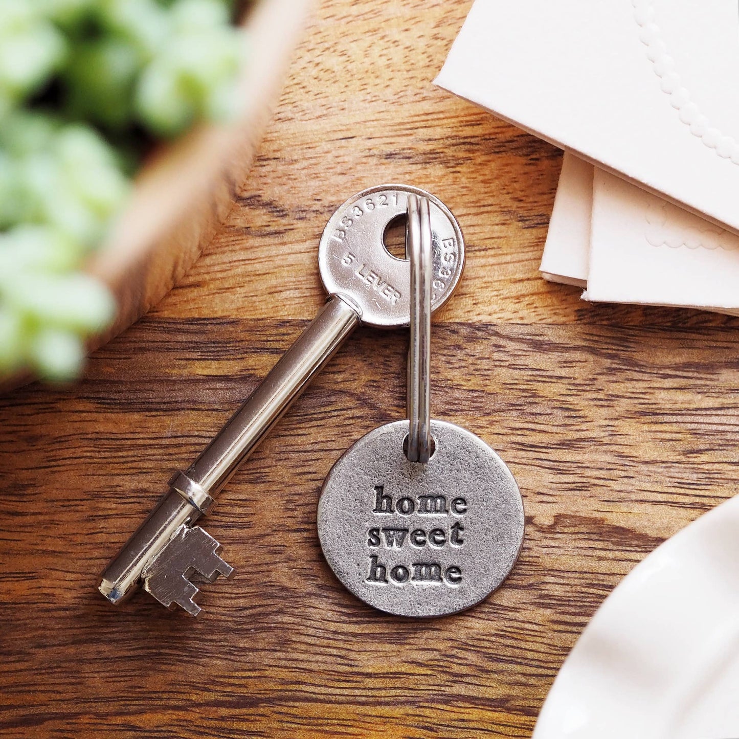 'Home Sweet Home' Keyring