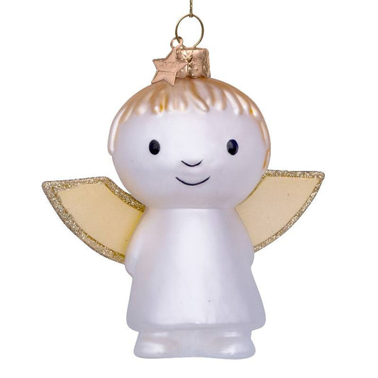 Miffy Glass Ornament -  Angel