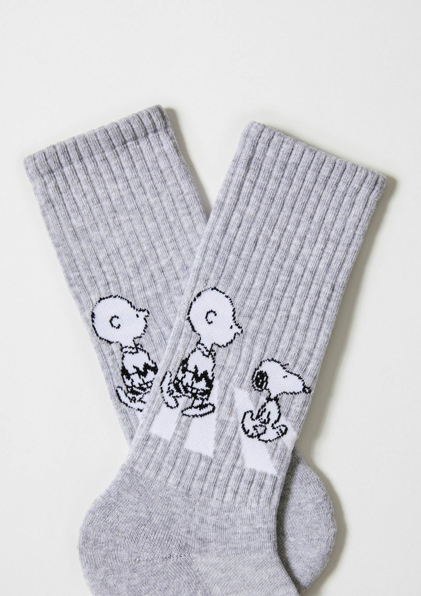 BeSnoopy Walk Street - 100% Organic Cotton Socks: Grey / Intl / 36/40